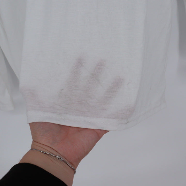 Gymshark Super Soft Cut Out Long Sleeve Top White Athletic Fitness Activewear