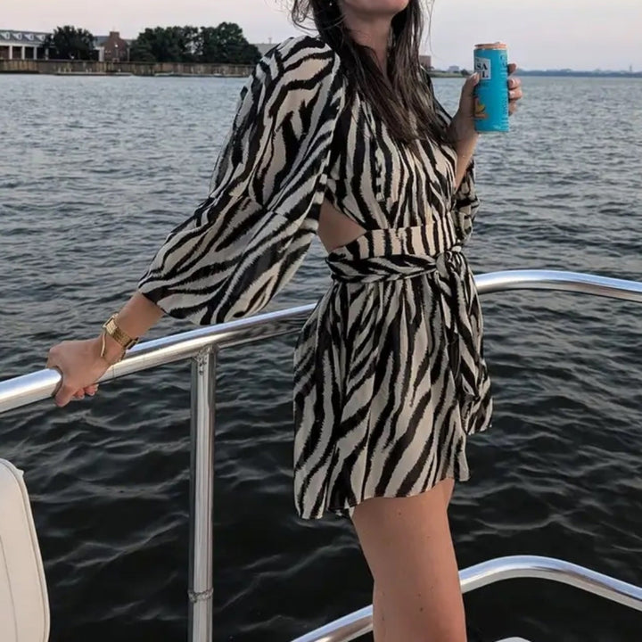 Toccin X RTR Zebra Romper Size 10