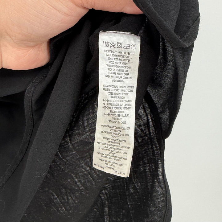 French Connection Classic Black Sleeveless Tank Top XS