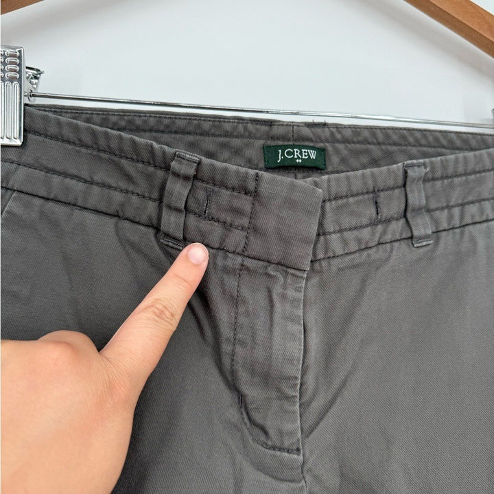 J.Crew Womens's 100% Cotton Grey Pant Size 4