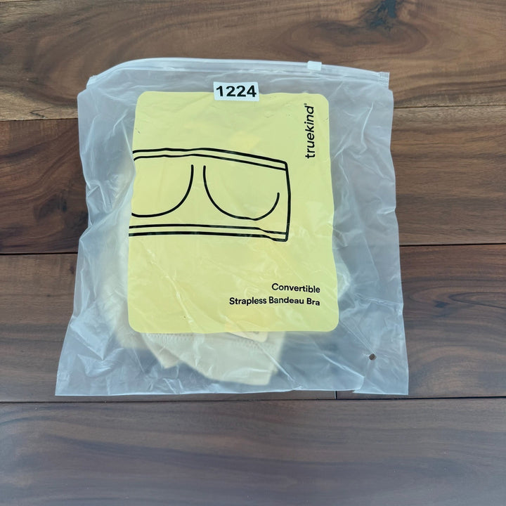 truekind Convertible Strapless Bandeau Bra Beige XL