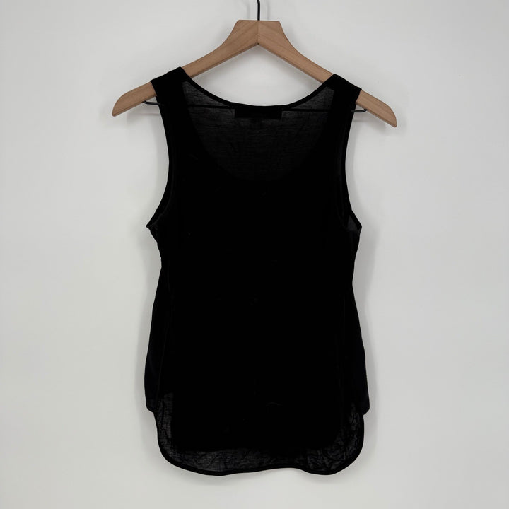 French Connection Classic Black Sleeveless Tank Top XS