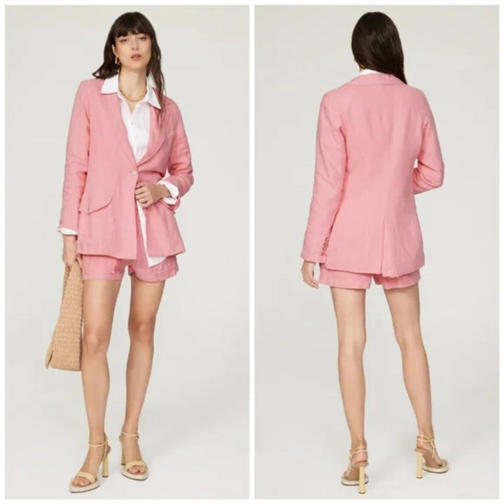 DL1961 Pink Linen Blazer Size M
