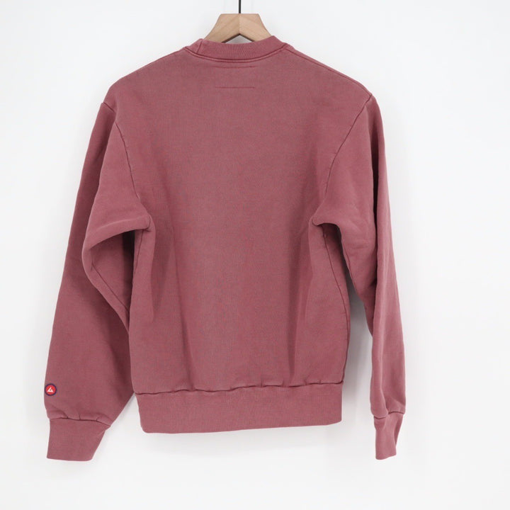 American Giant Burgundy Crewneck Sweatshirt XS Made in USA Quality Cotton