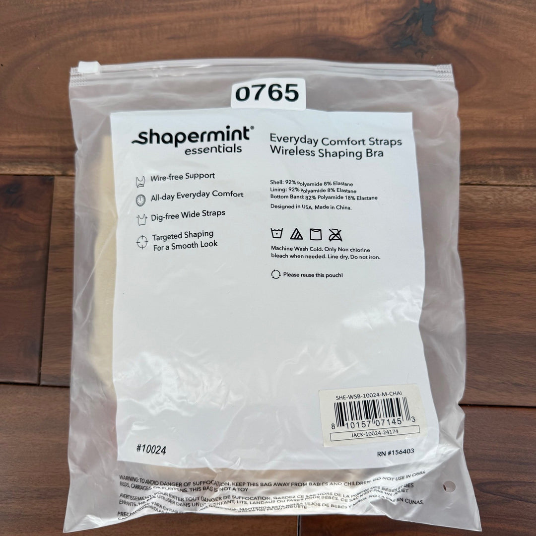 Shapermint Essentials Everyday Comfort Straps Wireless Shaping Bra