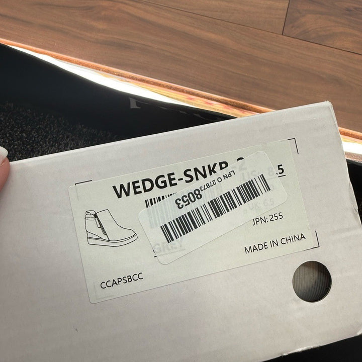 Dreams Pairs Women's Wedge Heel Ankle Boot Round Toe Size Zip Platforms Skeakers