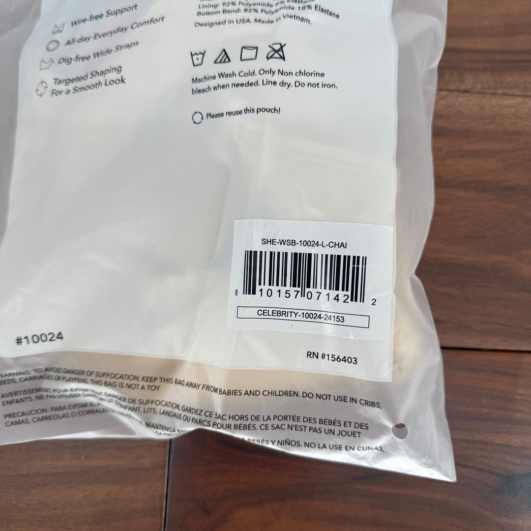 Shapermint Essentials Everyday Comfort Straps Wireless Shaping Bra