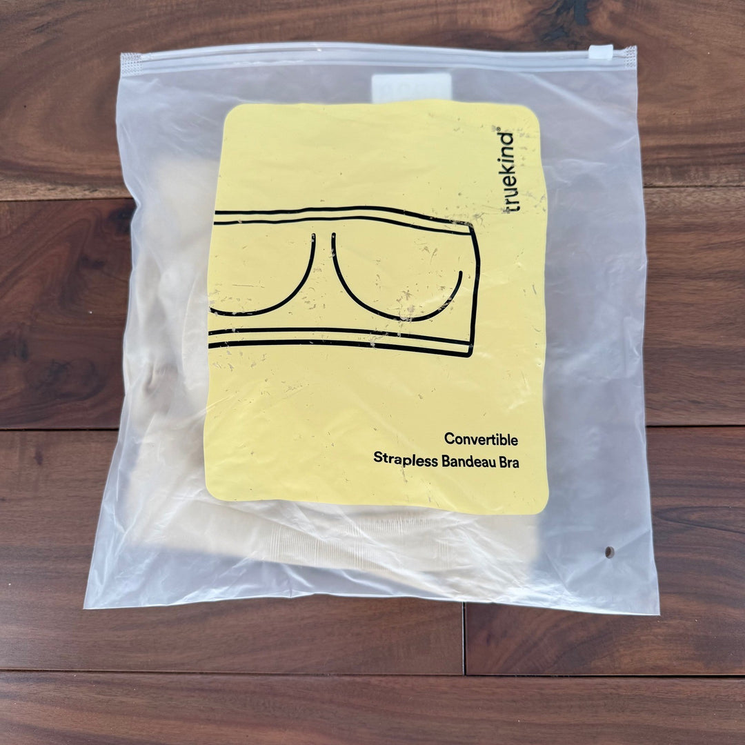 Truekind Convertible Strapless Bandeau Bra Chai 2XL