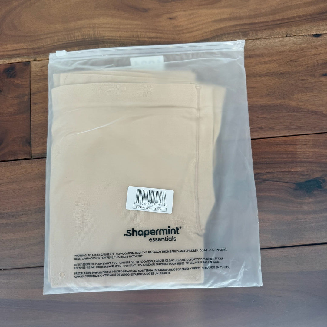 Shapermint Essentials High Waisted Shaping Shorts OAT XL 2XL