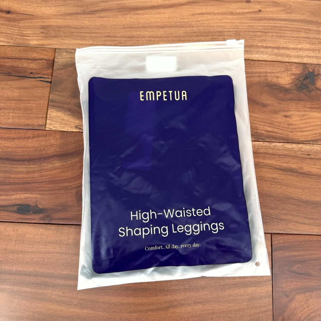 Shapermint Empetua High Waisted Shaping Ankle Leggings Womens 2XL Black Opaque