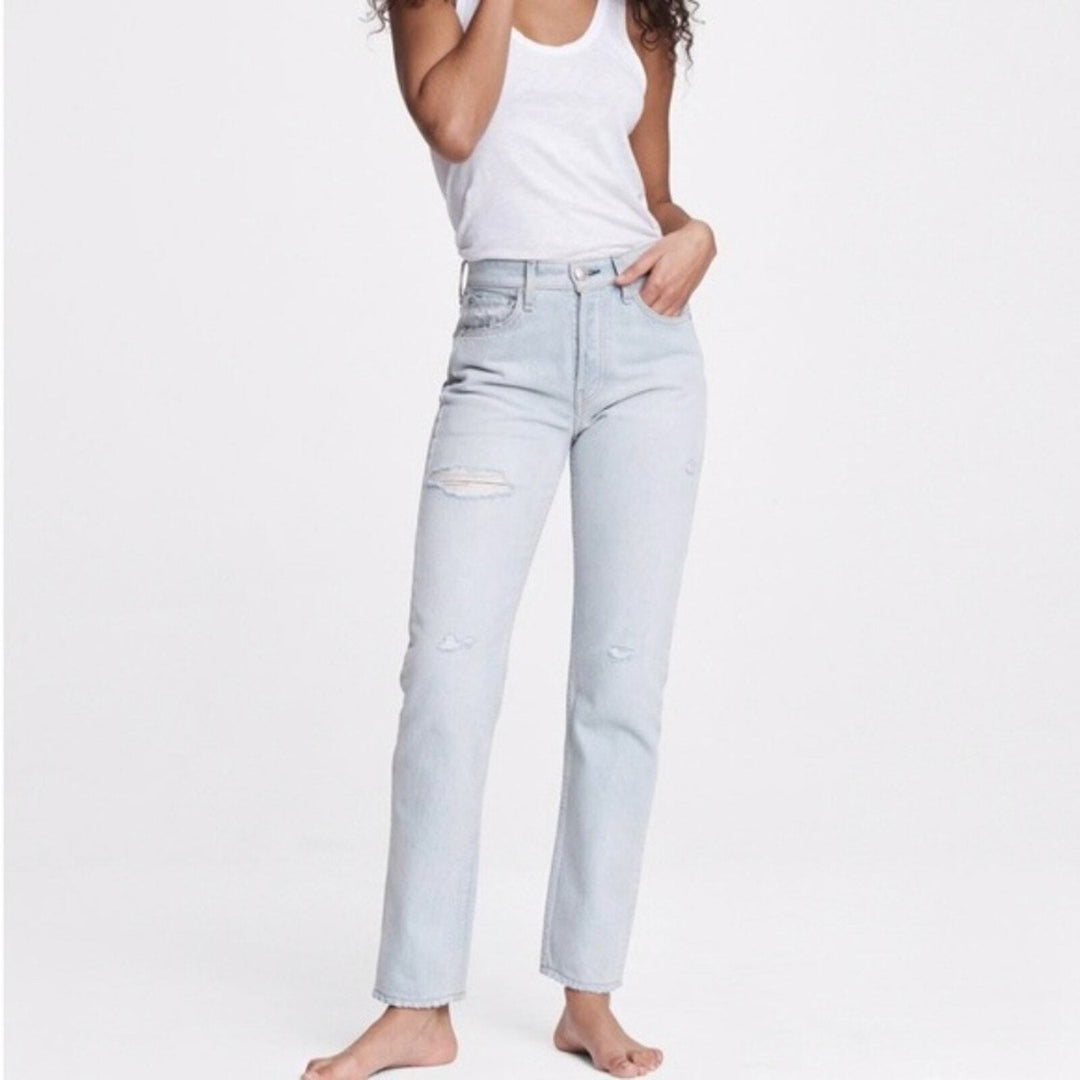 Rag & Bone Maya High-Rise Slim Jeans Size 23