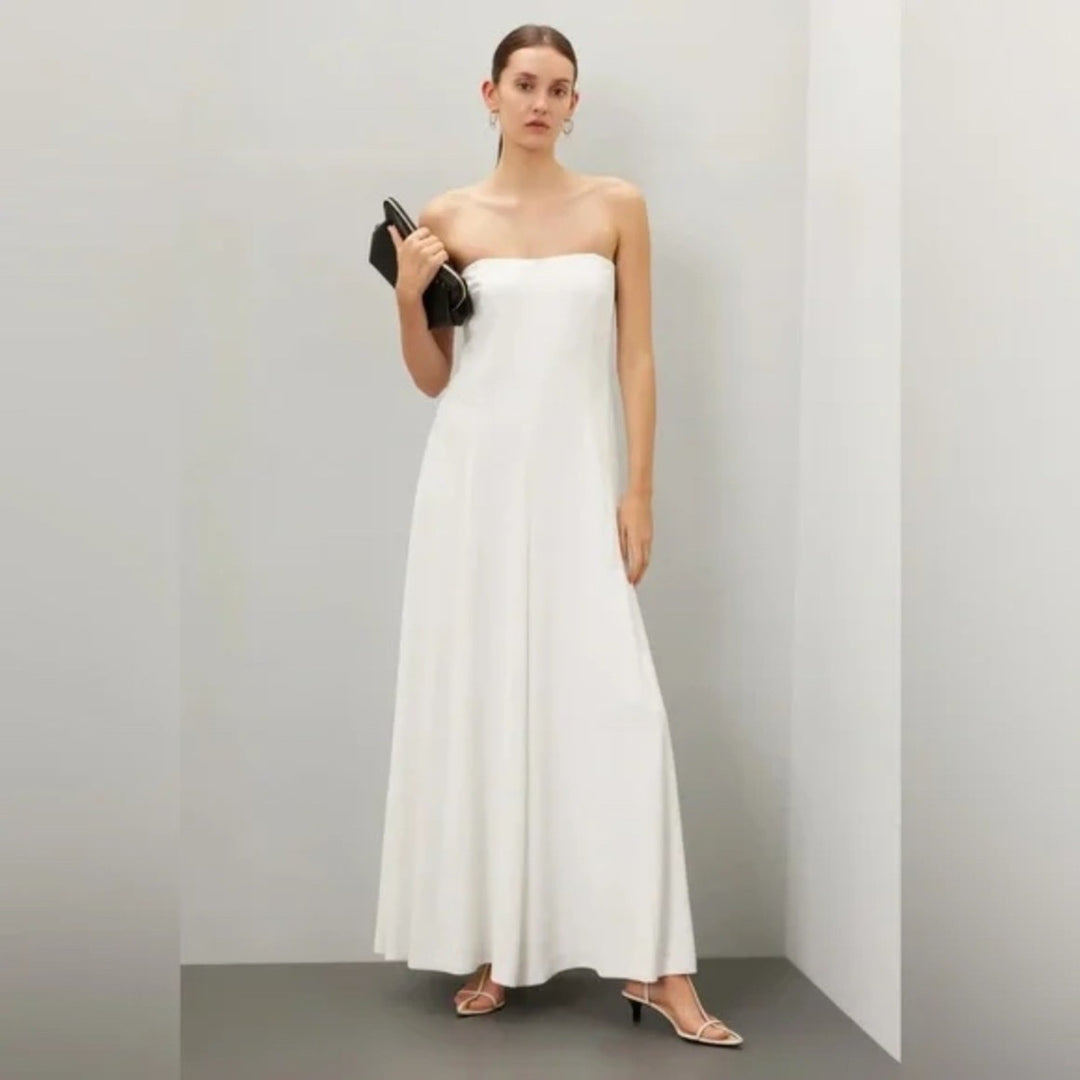 Rosetta Getty RTR Strapless Jumpsuit Size 12