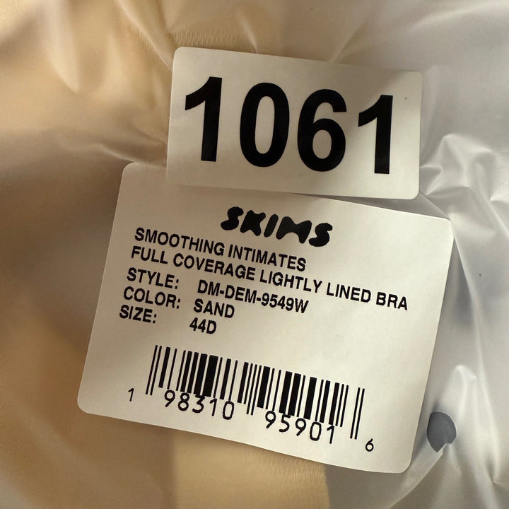 SKIMS Smoothing Intimates Full Coverage Lightly Lined Bra Sand 44D