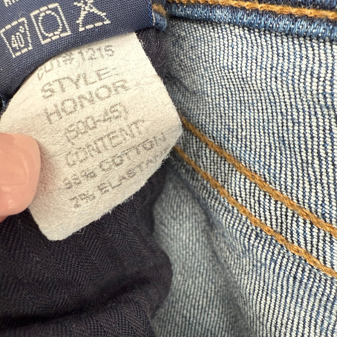 Principle Denim Innovators Jeans Womens 29 Blue Denim Cotton Stretch Skinny Leg