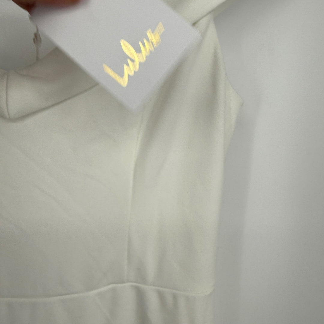 Lulus Arienne White Off-The-Shoulder Mermaid Maxi Dress Size L