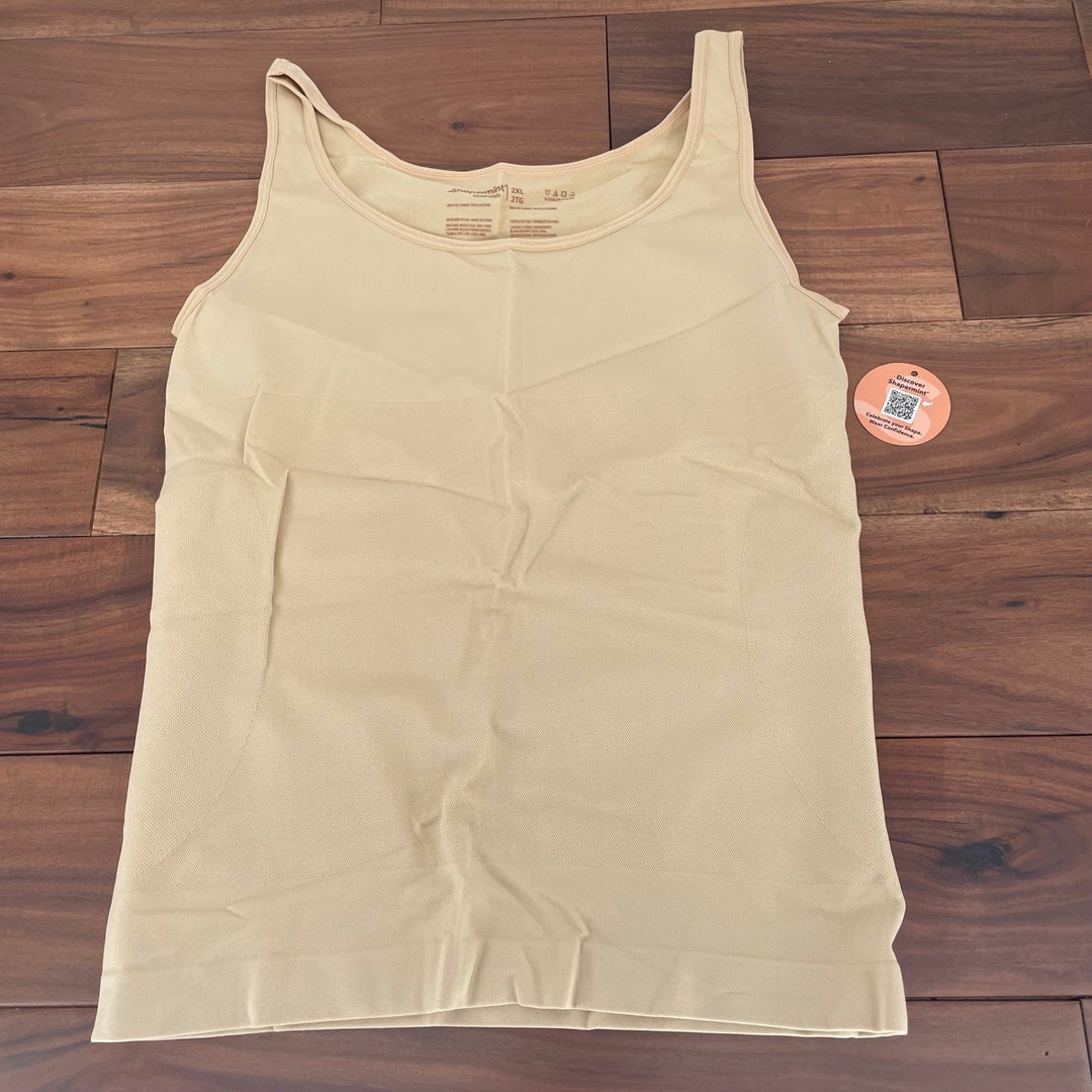 Shapermint Essentials All Day Every Day Tank Cami Chai XXL