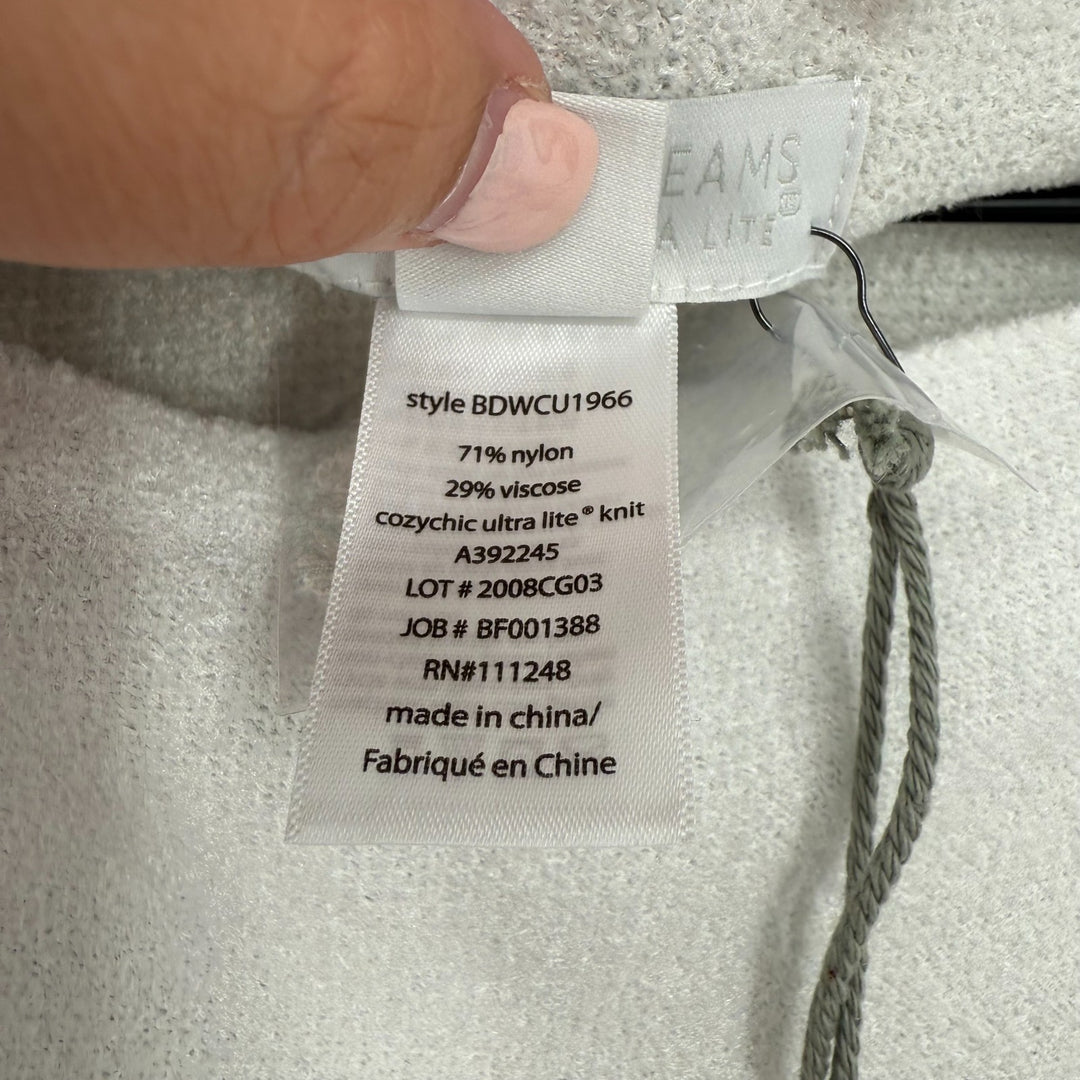 Barefoot Dreams CozyChic Ultra Lite Ocean Breeze Poncho Womens OS Multi Stripe