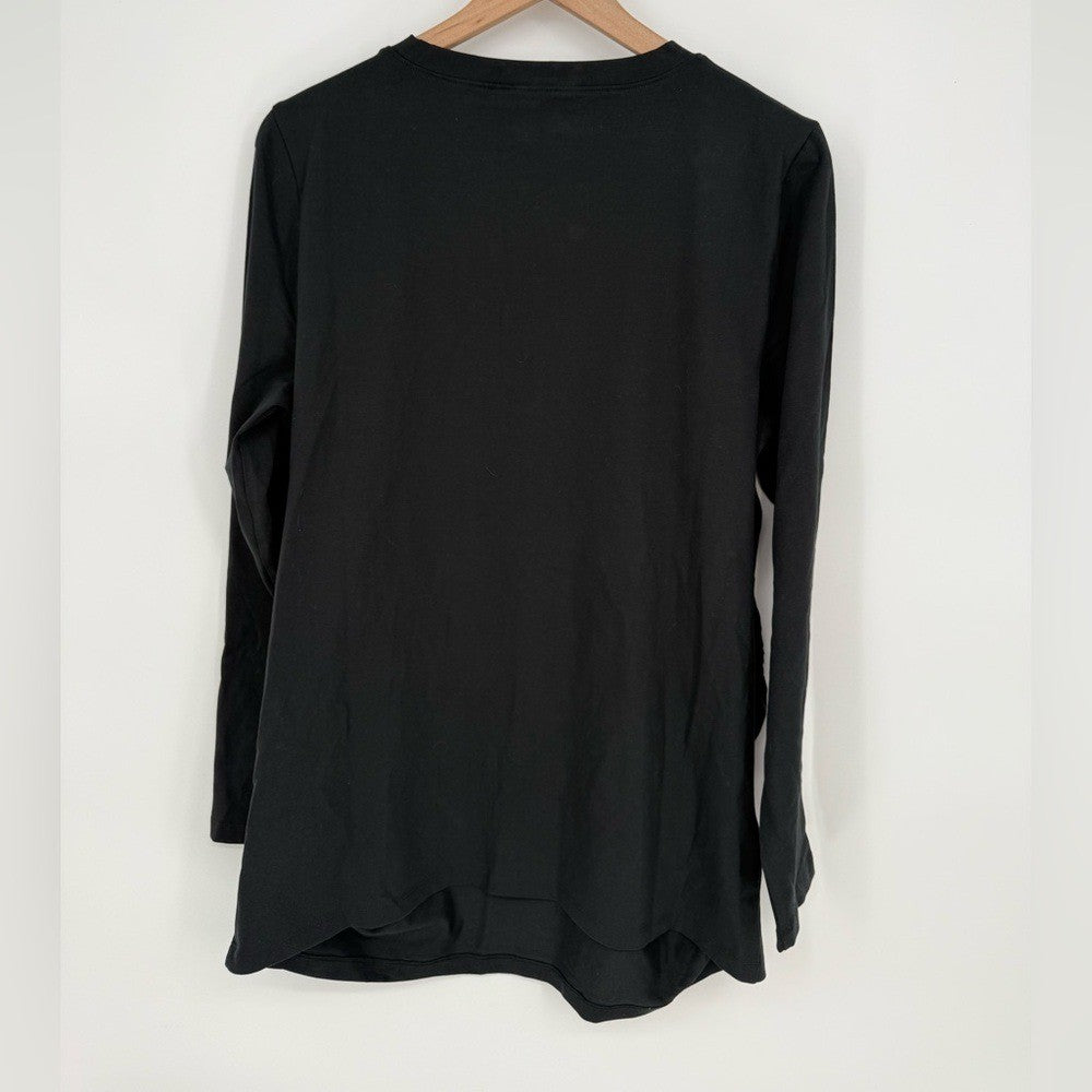 J.Crew Long-Sleeve Crewneck Maternity Tee Size XL