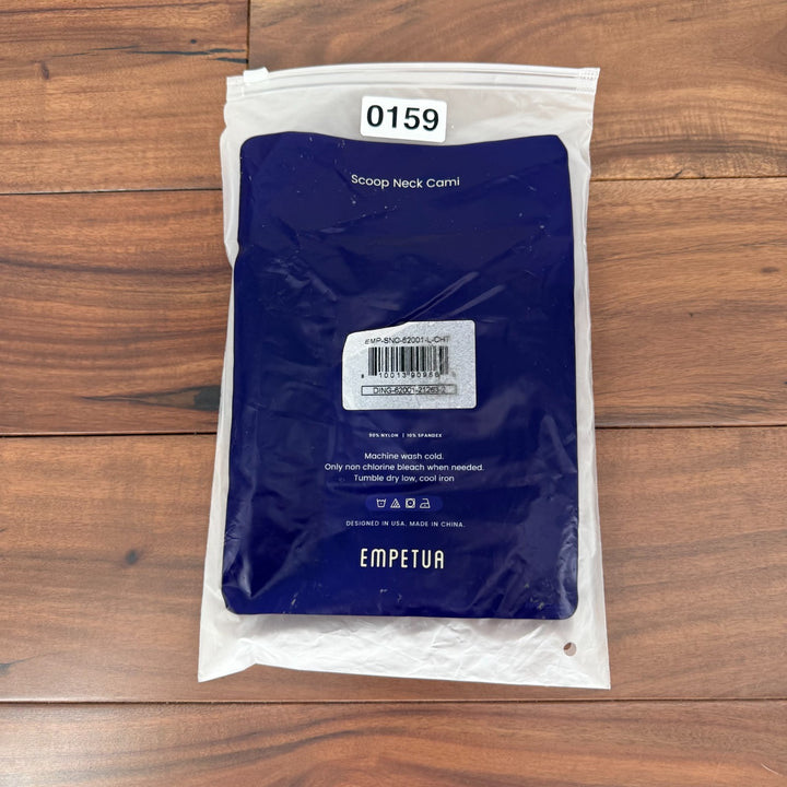 Shapermint Essentials All Day Every Day Scoop Neck Cami Top Womens L Chocolate