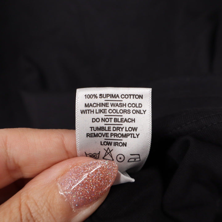 American Giant Black Supima Cotton Tank Top Mens Size L Made in USA