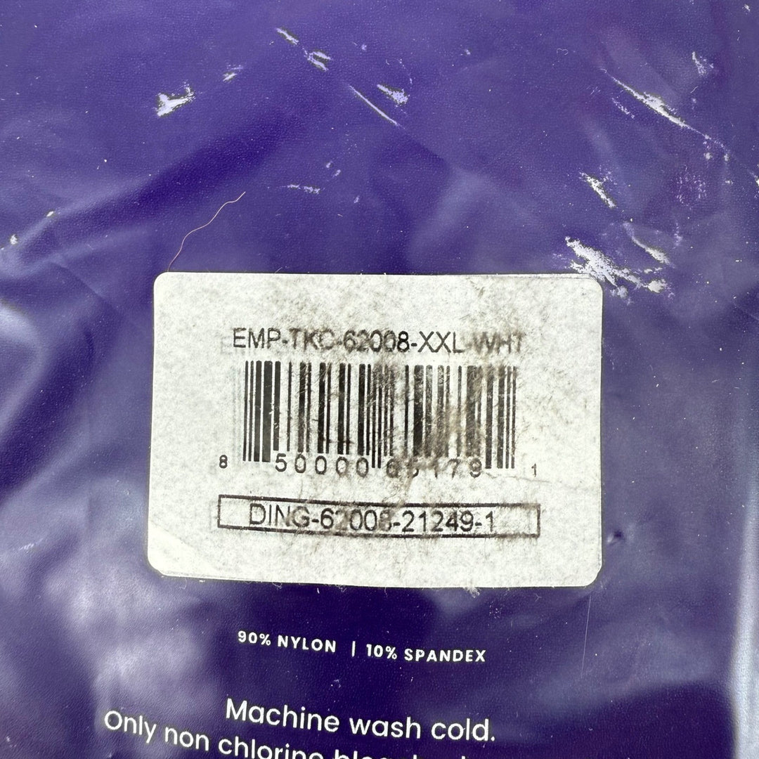 EMPETUA All Day Every Day Tank Cami Top XXL White Comfort Stretch