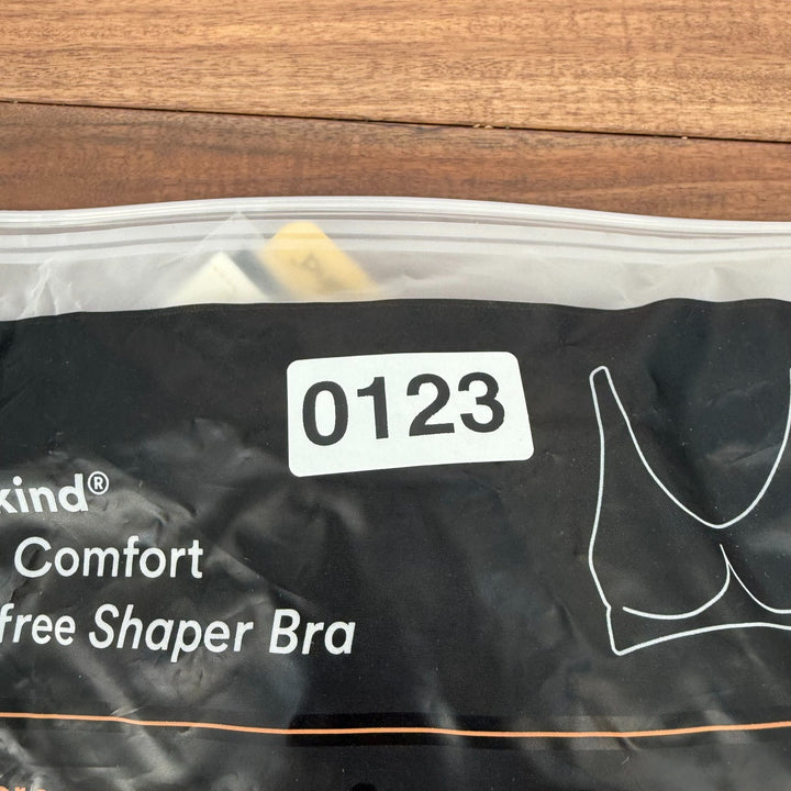 Shapermint Truekind Daily Comfort Wirefree Shaper Bra Women 4XL Beige Wide Strap