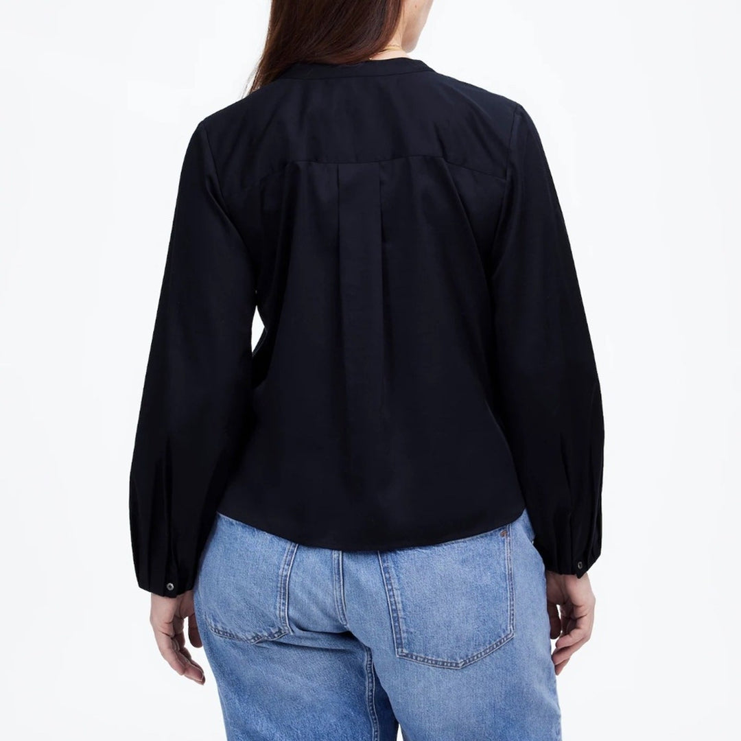 Madewell V-Neck Long-Sleeve Top Size S