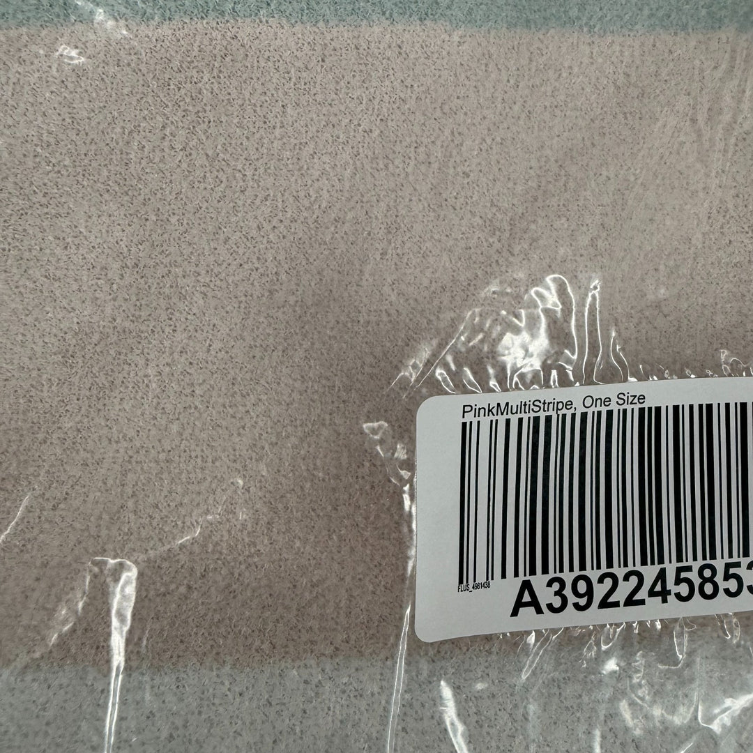 Barefoot Dreams CozyChic Ultra Lite Ocean Breeze Poncho Multi Stripe