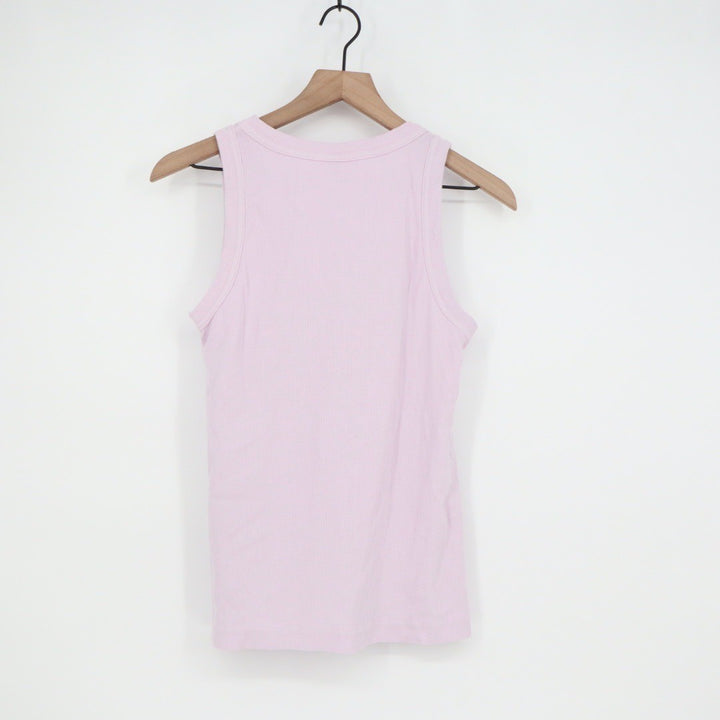 American Giant Ribbed Tank Top Lilac Purple Size Large Made in USA