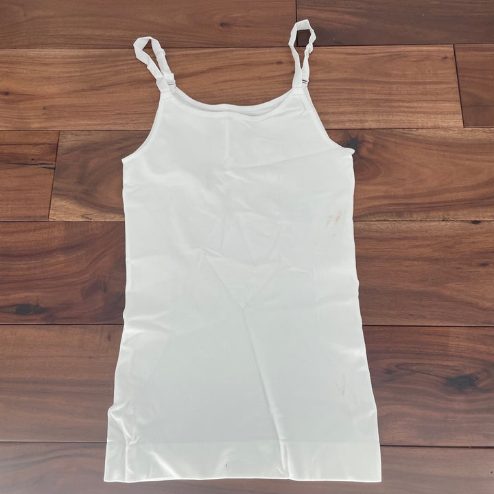 Shapermint Essentials All Day Every Day Scoop Neck Cami White S P