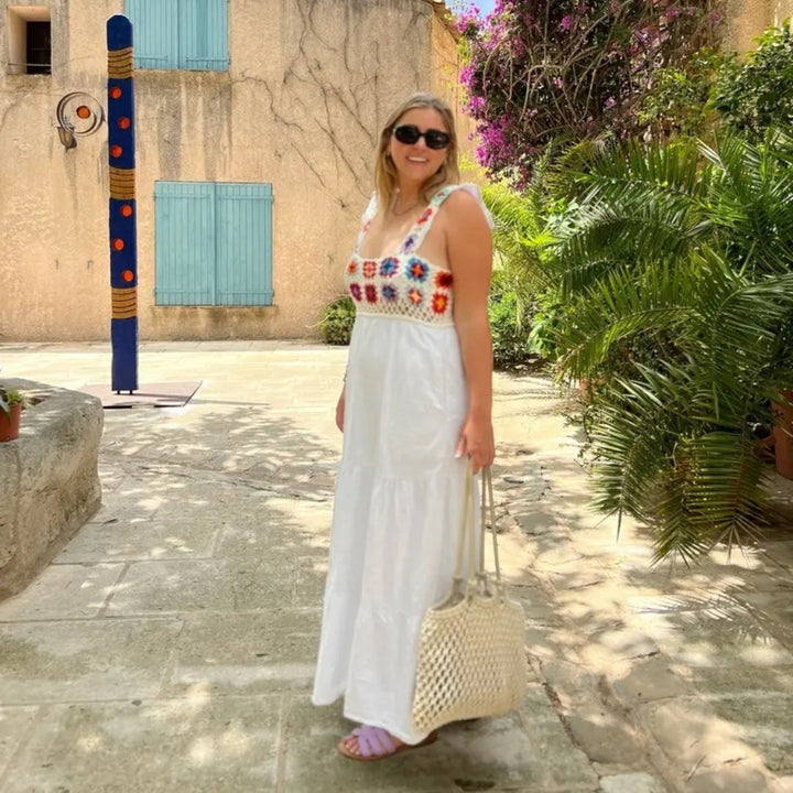 Slate & Willow Crochet Midi Dress Size XS