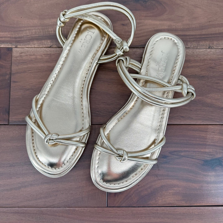 J.Crew Knotted Ankle-Strap Sandal Size 7
