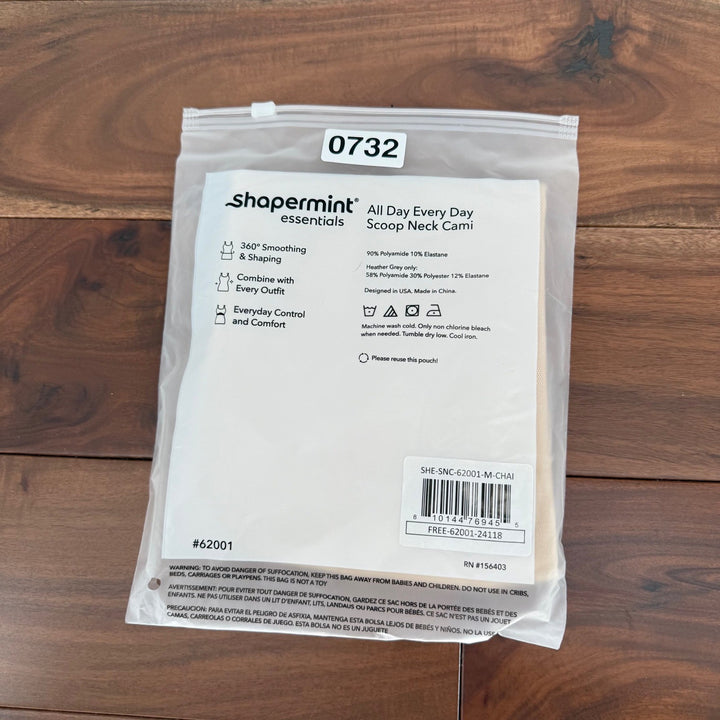 Shapermint Essentials All Day Every Day Scoop Neck Cami Shapewear