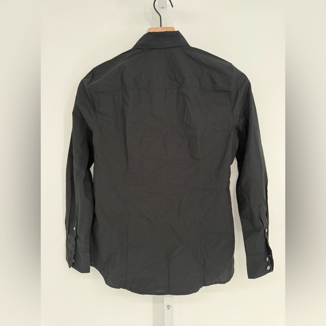 J.Crew Button-Up Cotton-Blend Poplin Shirt in Signature Fit Size PS