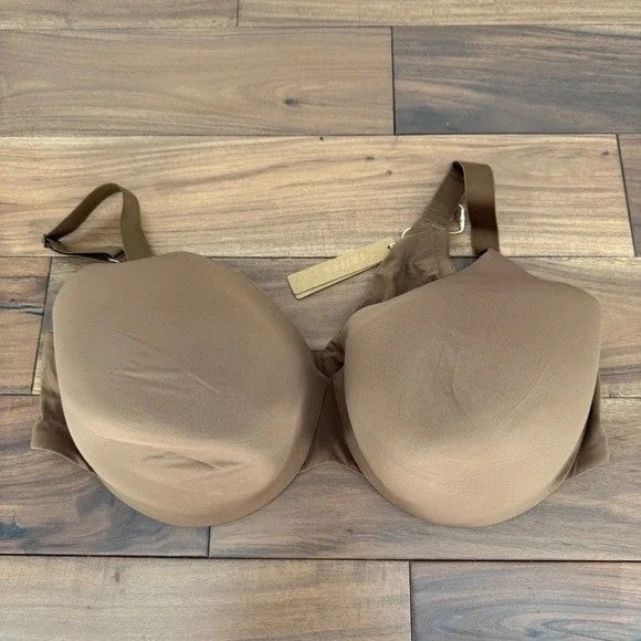 SKIMS Smoothing Intimates Full Coverage Lightly Lined Bra 40DDDD Jasper