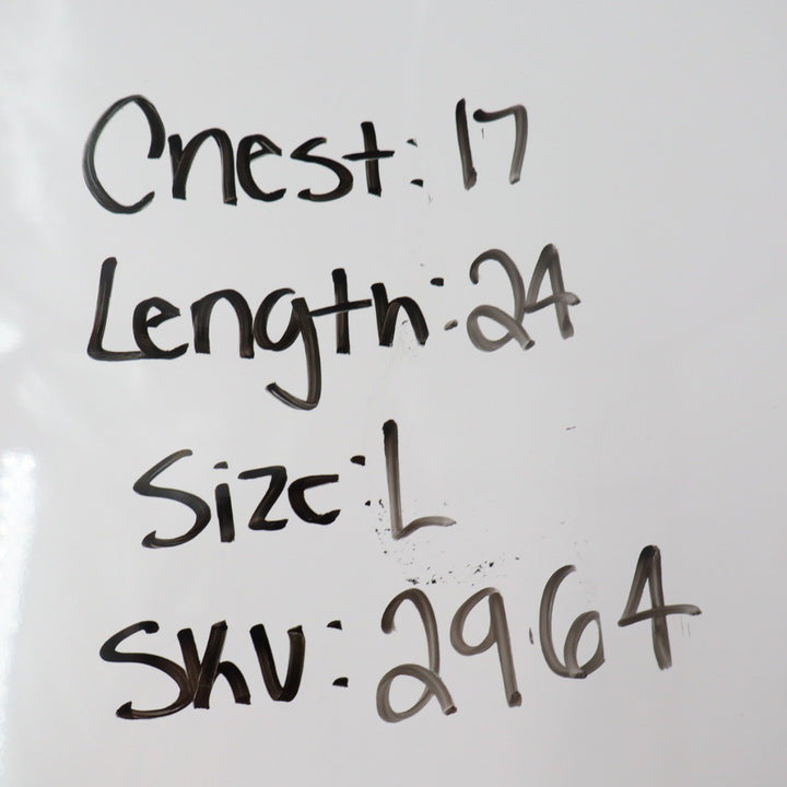 American Giant Classic Rib Tank Top Black Ribbed Cotton Spandex Size L Made USA