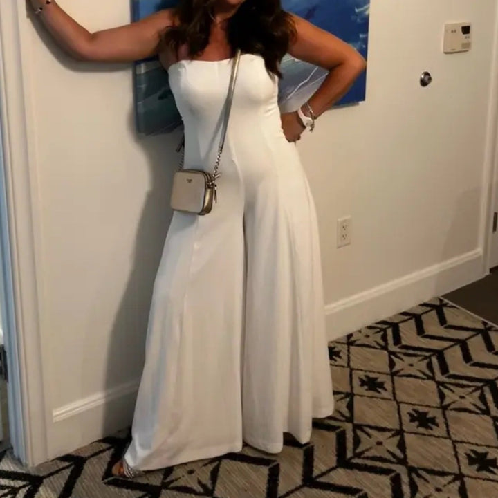 Rosetta Getty RTR Strapless Jumpsuit Size 12