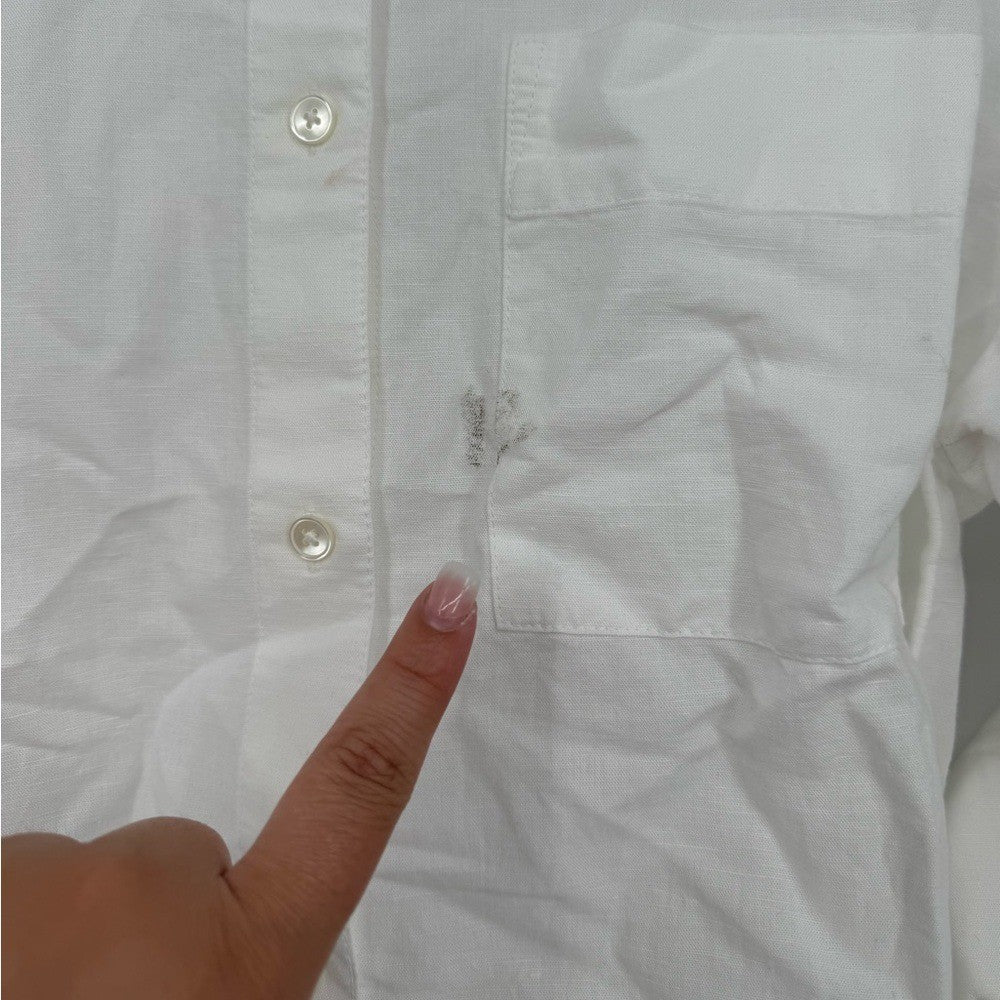 Madewell Straight-Hem Shirt Size XXS
