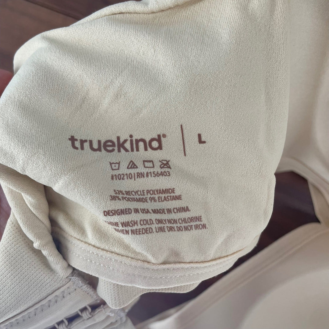 Truekind Supportive Comfort Wireless Shaping Bra Chai Size L