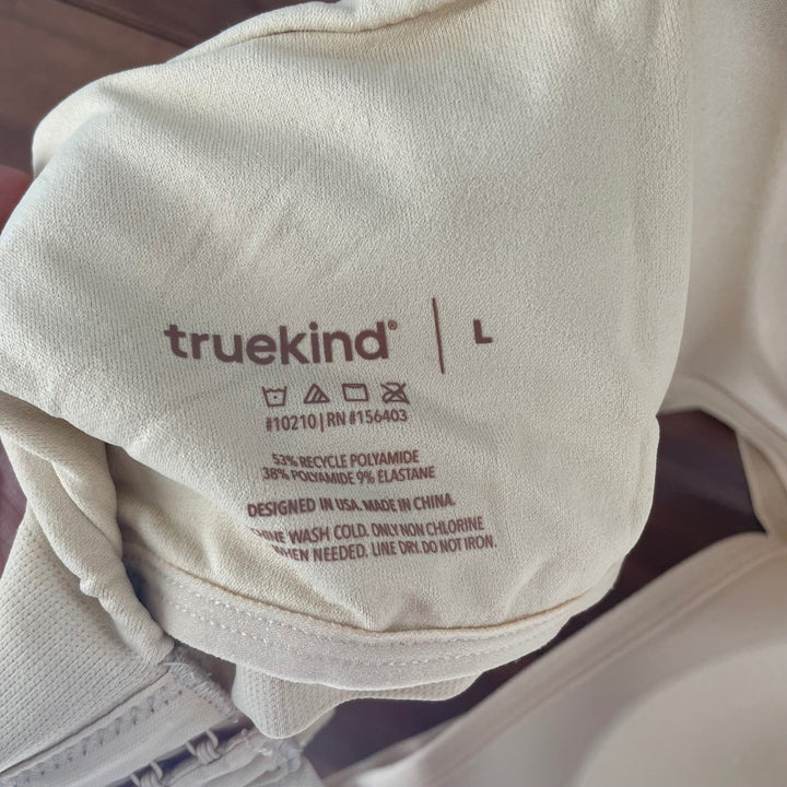 Truekind Supportive Comfort Wireless Shaping Bra Chai Size L