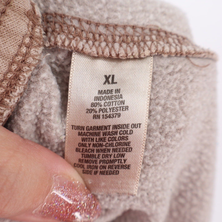 Aeropostale Jogger Sweatpants Tan Elastic Waist Drawstring Size XL