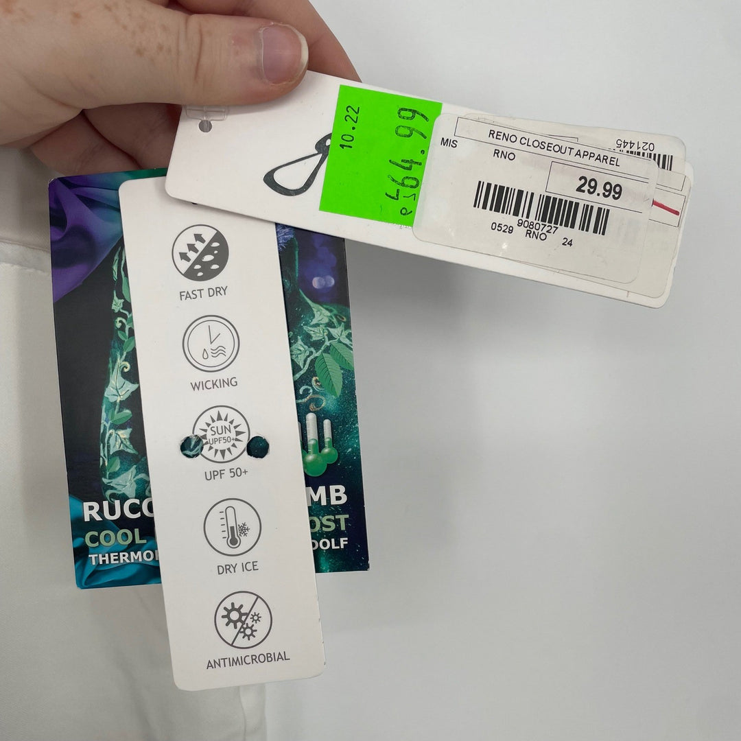 Gottez Lifestyle White Comfort Slim Fit Golf Pants Womens Size 6 Activewear