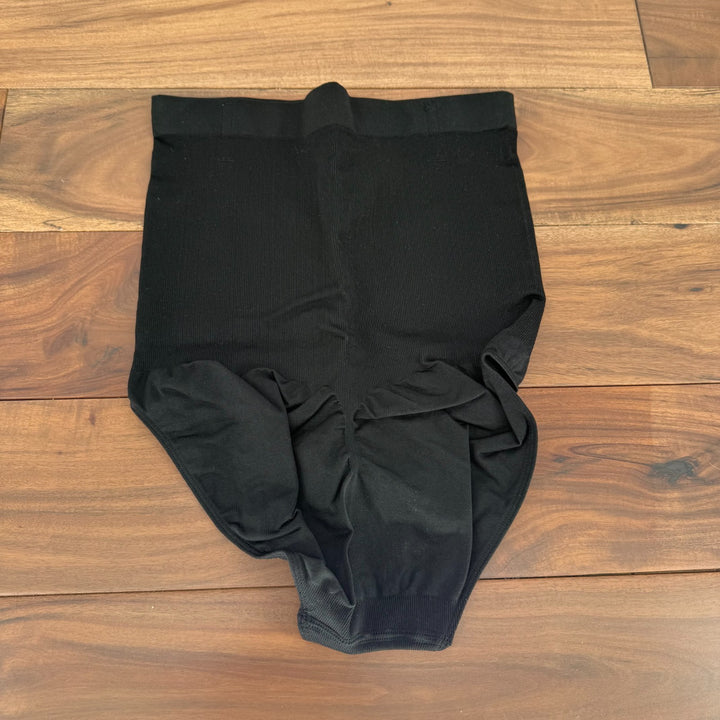 Shapermint Empetua High Waisted Shaper Panty Womens M/L Black Stretch Shapewear