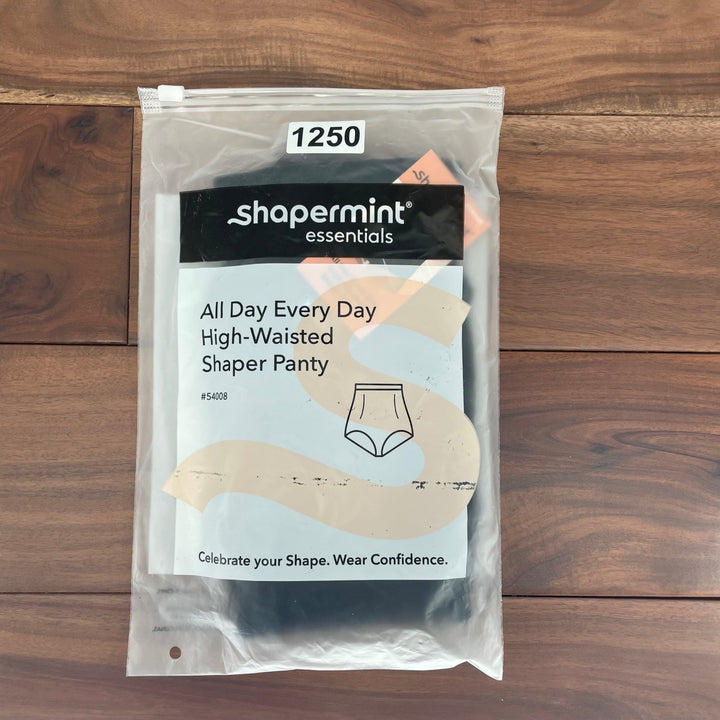 Shapermint Essentials All Day Every Day High Waisted Shaper Panty Black XL/XXL
