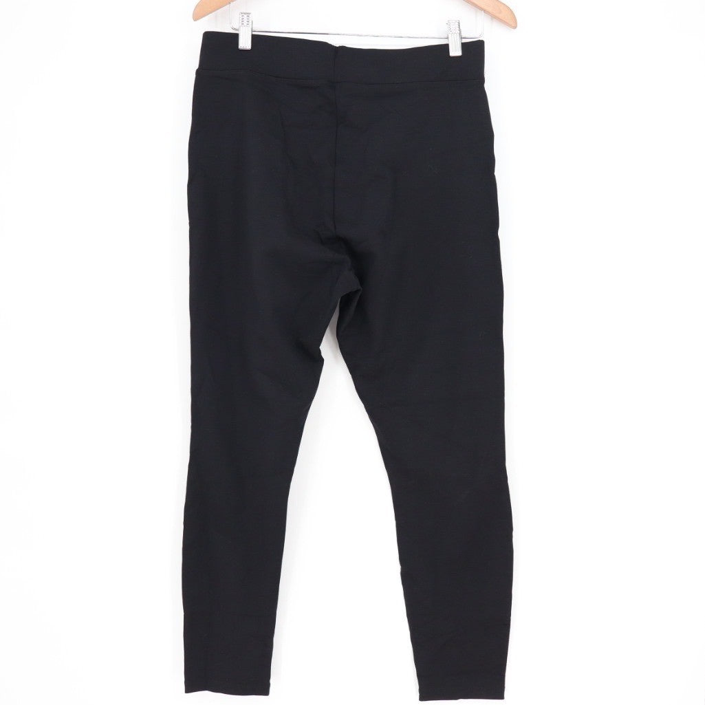 AMERICAN GIANT Black Leggings Pants Made in USA Size 14