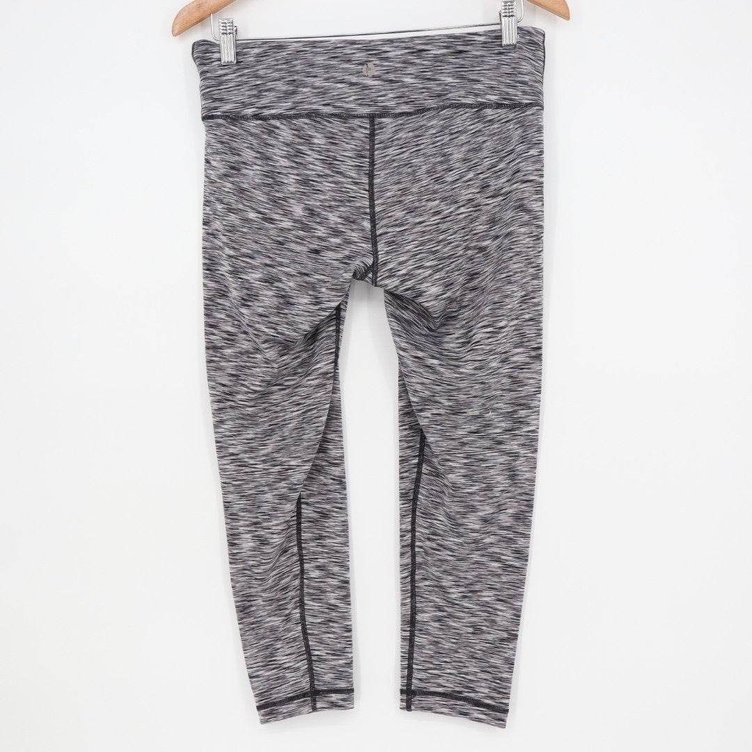 90 Degree by Reflex Ankle Legging Womens 30W Gray Space Dye High Waist Skinny90