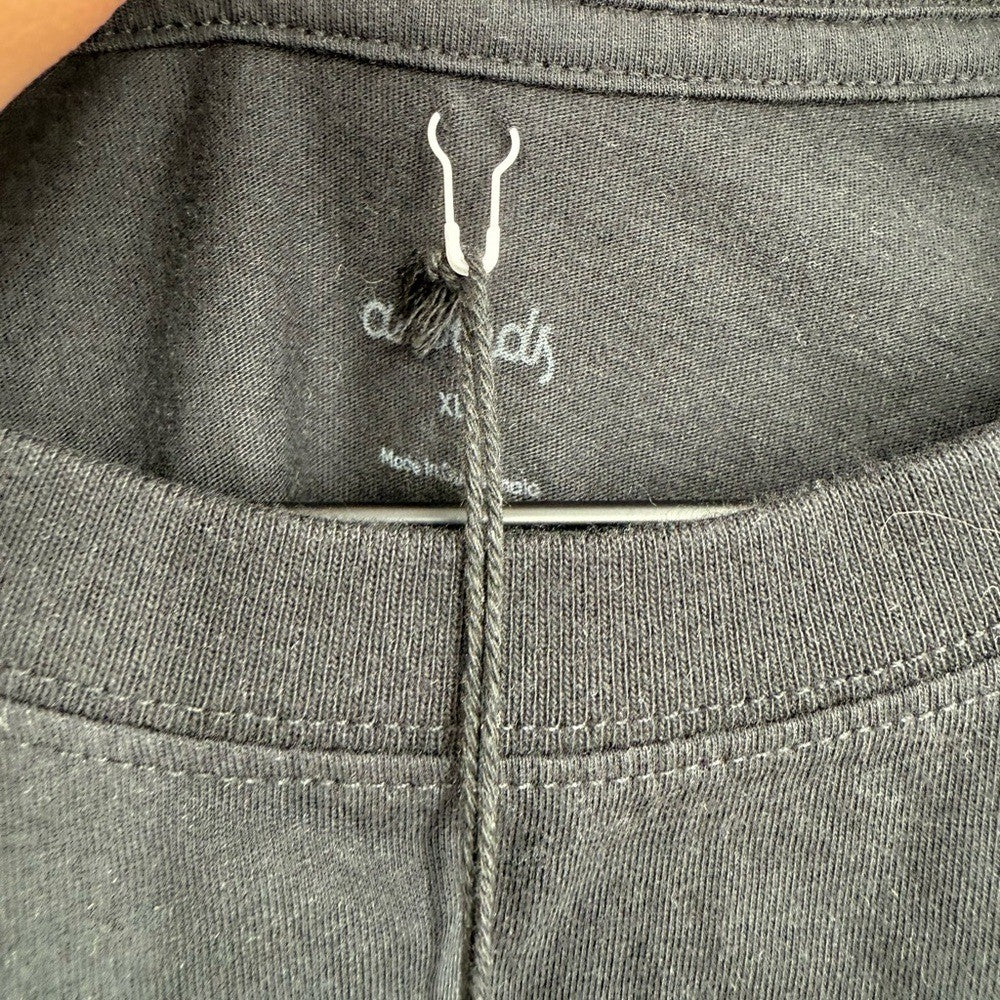 Allbirds Women's Cotton Tee Natural Black Size XL