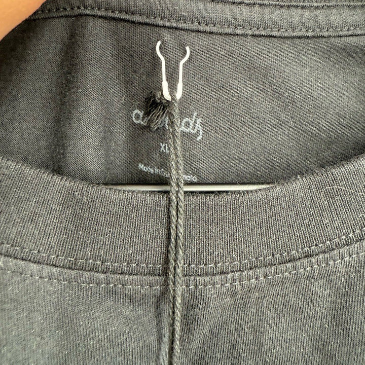 Allbirds Women's Cotton Tee Natural Black Size XL