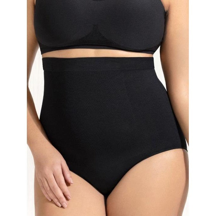 Shapermint Essentials All Day Every Day High Waisted Shaper Panty Black XL