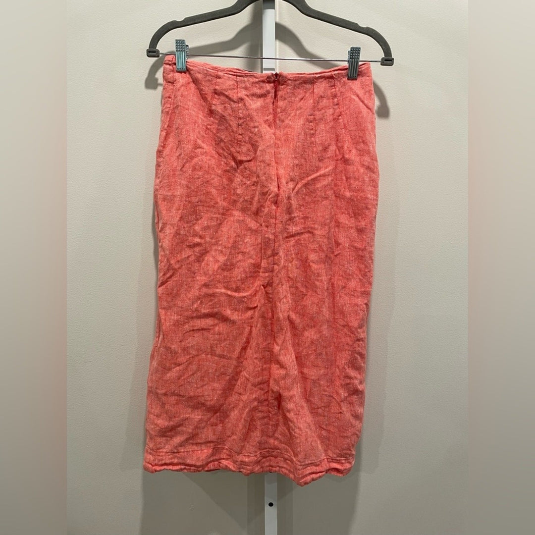 Matthew Bruch Drawstring Midi Skirt Size M